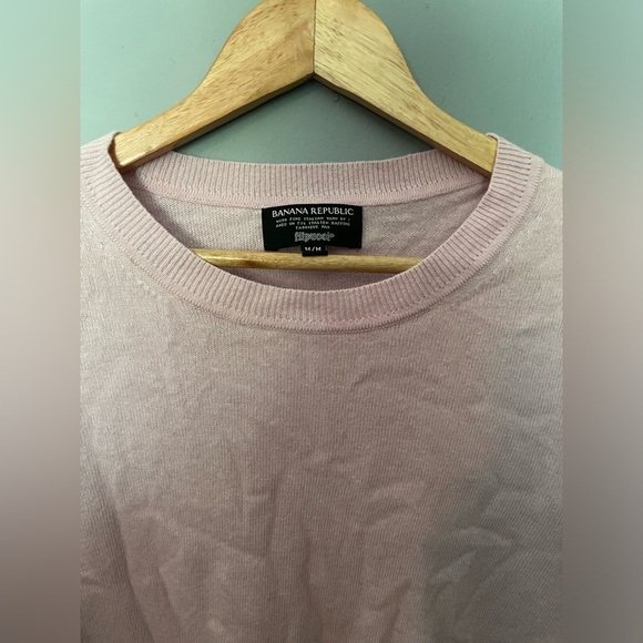 Banana Republic pink Italian Filpucci wool blend  sweater - Picture 8 of 8
